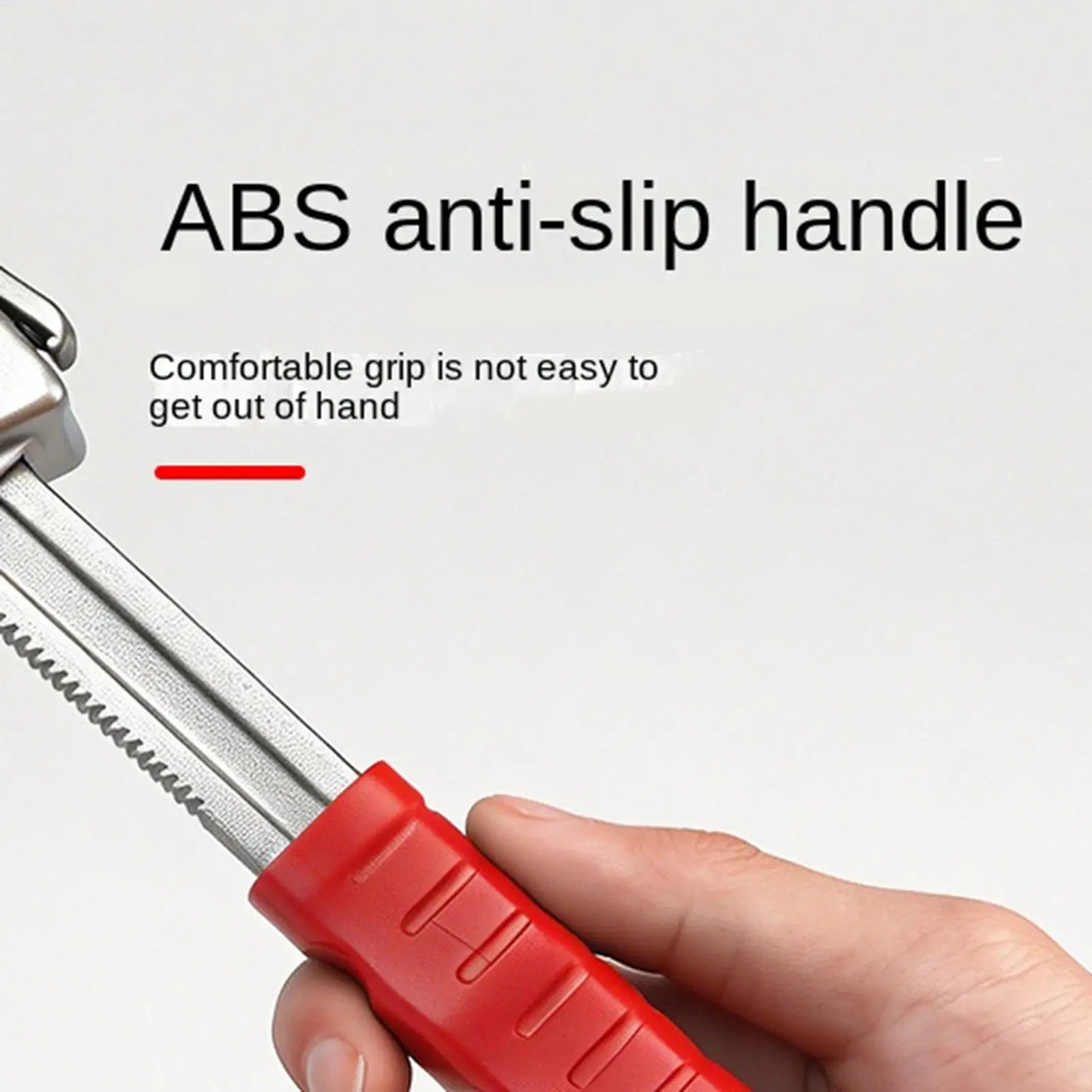 Self Adjusting Wrench Wide Jaw C Shape Tightening Tool Universal Pipe