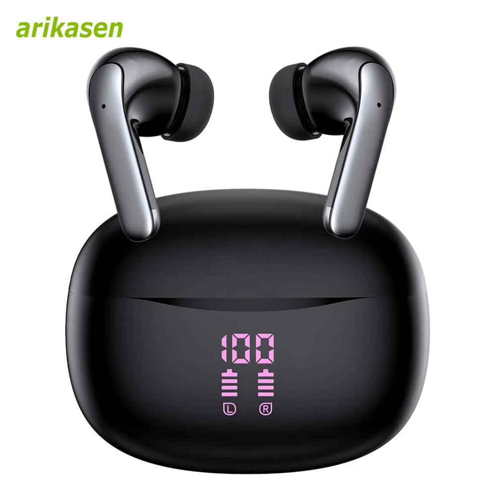 Bluetooth Earphones 2024 Wireless Earbuds Noise Reduction Headphones