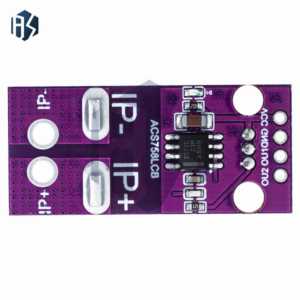 ACS758 Hall-effect Current Sensor Module ACS758LCB-050B 100B-PFF-T Zpaxo