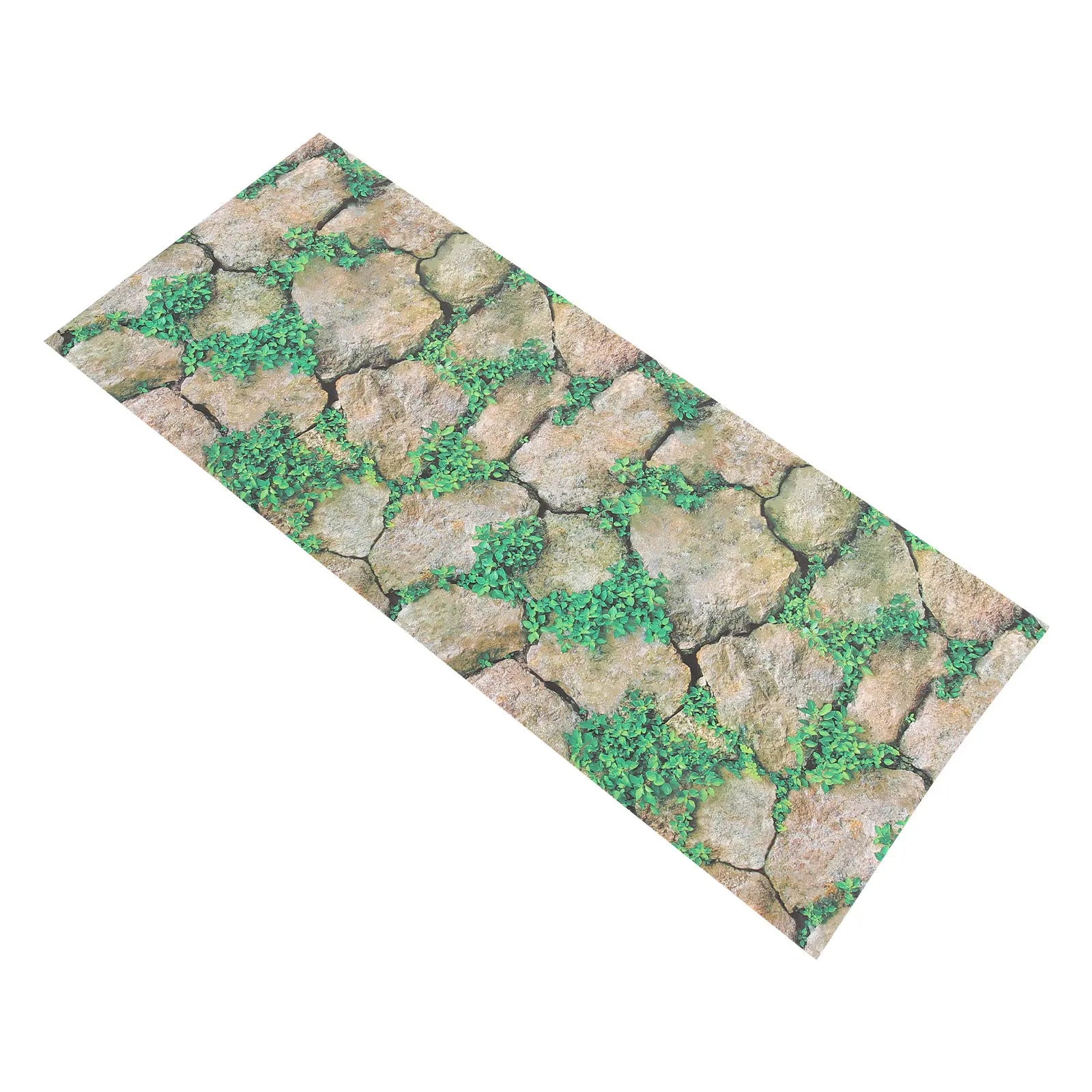 Reptile Tank Rocks Pattern Wallpaper Thickened Self-Adhesive Background Sticker Terrarium Decal Pet Box Wall Decor Reptile Case Zpaxo