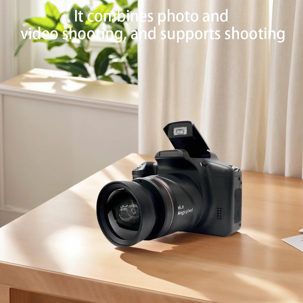 16MP Digital Camera LCD Screen Camcorder 16X Zoom Vlogging Video