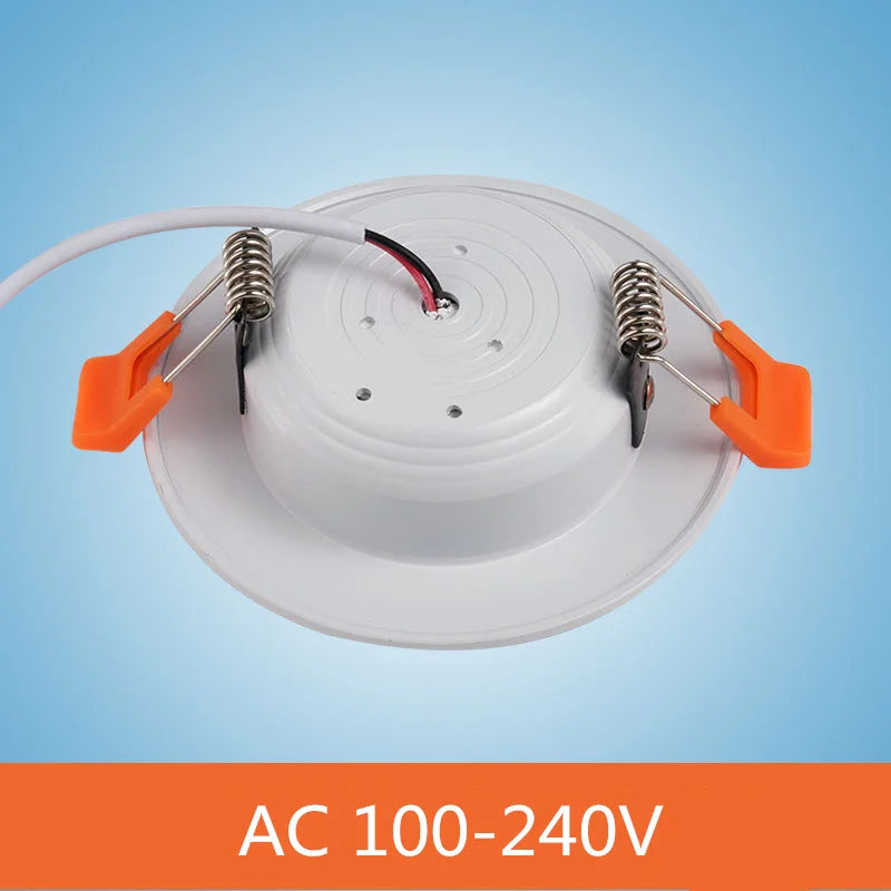 Dimmable LED Recessed Downlight + Remote | 6W 9W 12W, 100-240V