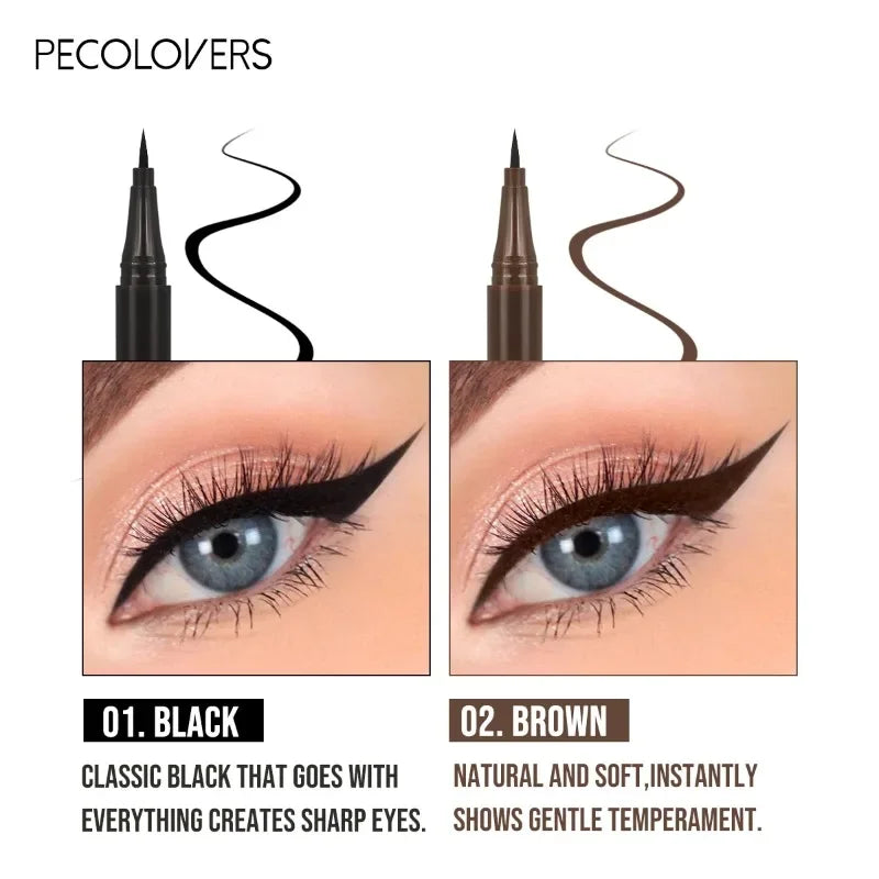 Liquid Eyeliner Eyebrow Pencil Anti-sweat Anti-fouling Lightweight Zpaxo