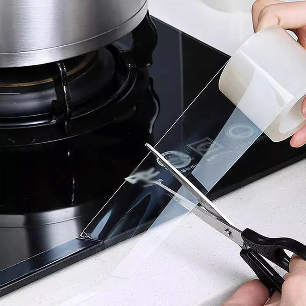 Transparent Nano Tape 5m/10m – Waterproof Kitchen & Bath Seal