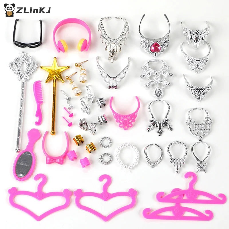 Universal Earrings Bracelets Crown 1 6 Doll Accessories Fashion Zpaxo