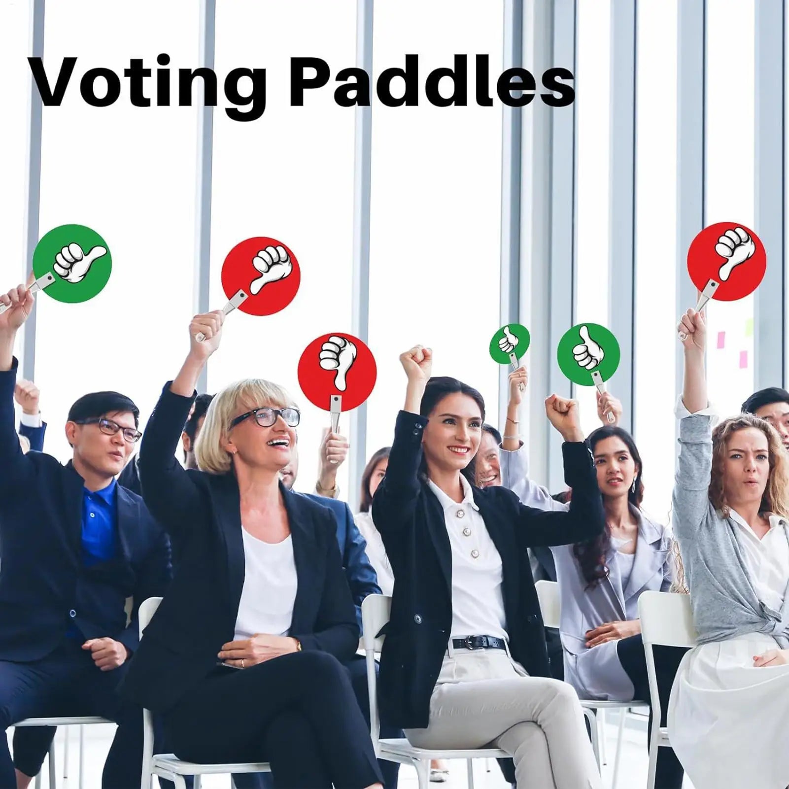 Teacher Voting Paddles Green Red Yes No Classroom Thumbs School