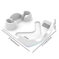 Charging Dock Meta Quest 3S VR Headest Fast Station RGB Light Stand 3 Zpaxo White