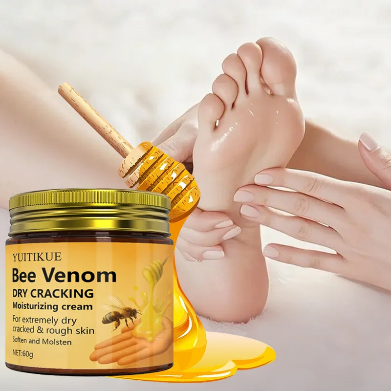 YUITIKUE Bee Venom Repair Cream 60g – Cracked Skin Treatment Skin Repair Cream Zpaxo