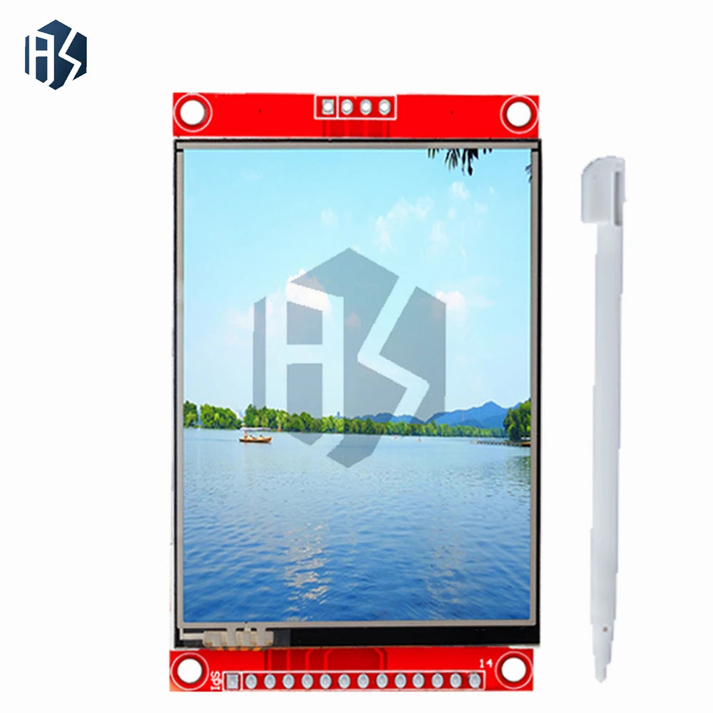 2 8 240x320 SPI TFT LCD Serial Port Module PCB Adapter Micro SD Zpaxo