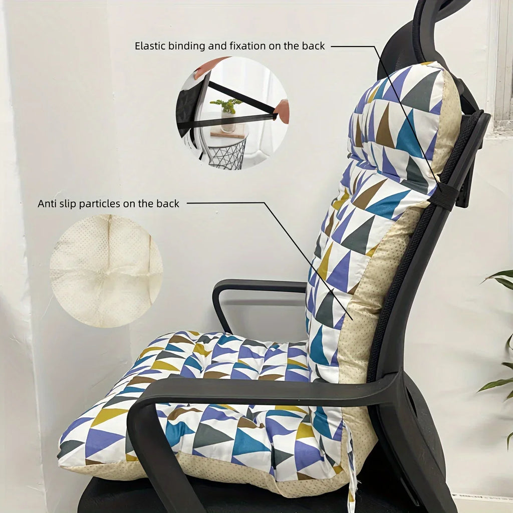 Ergonomic Chair Cushion with Backrest Support – Home & Car Seat Cushion Zpaxo