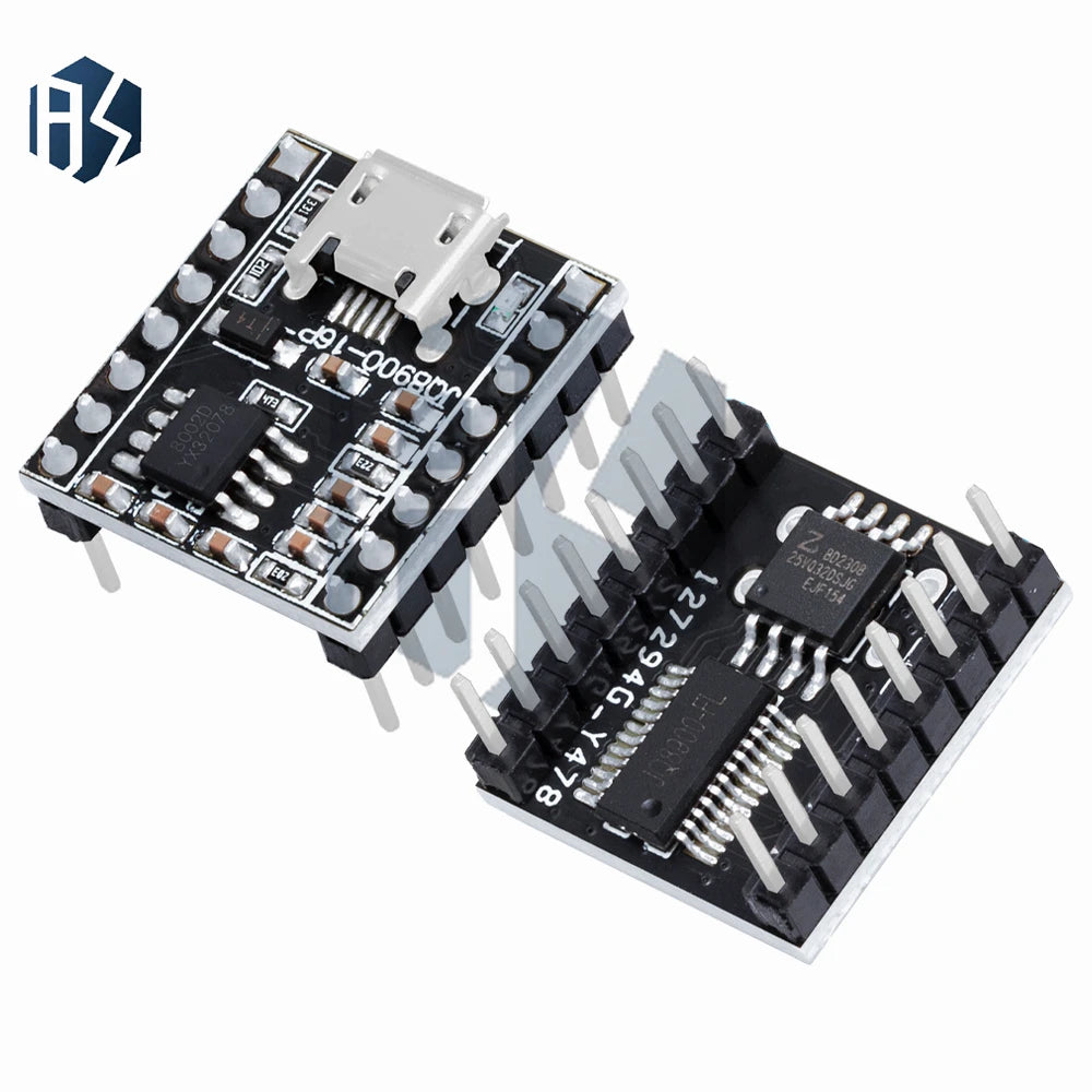 1 JQ8900-16P Voice Module Customized Music Intelligent Broadcast USB Zpaxo