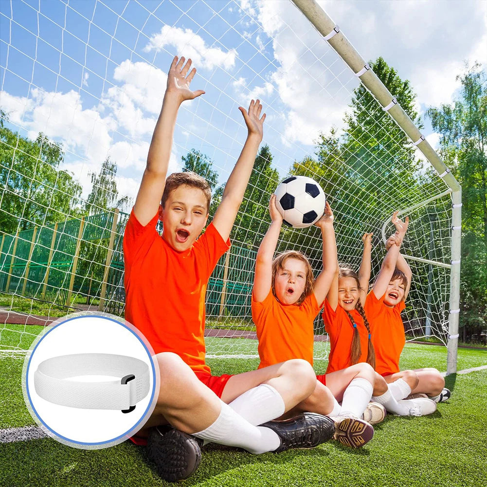 Soccer Net Straps Adjustable Strap Buckle Design Football Heavy Duty