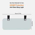 Polarized Car Sun Visor Extender – UV400 Anti-Glare 180° Clip