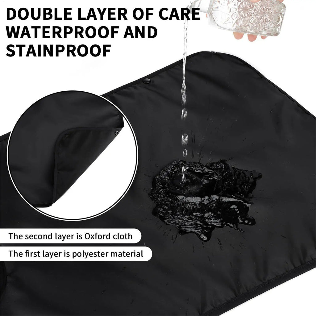 Adult Bibs Elderly Women Elastic Waterproof Dining Clothing