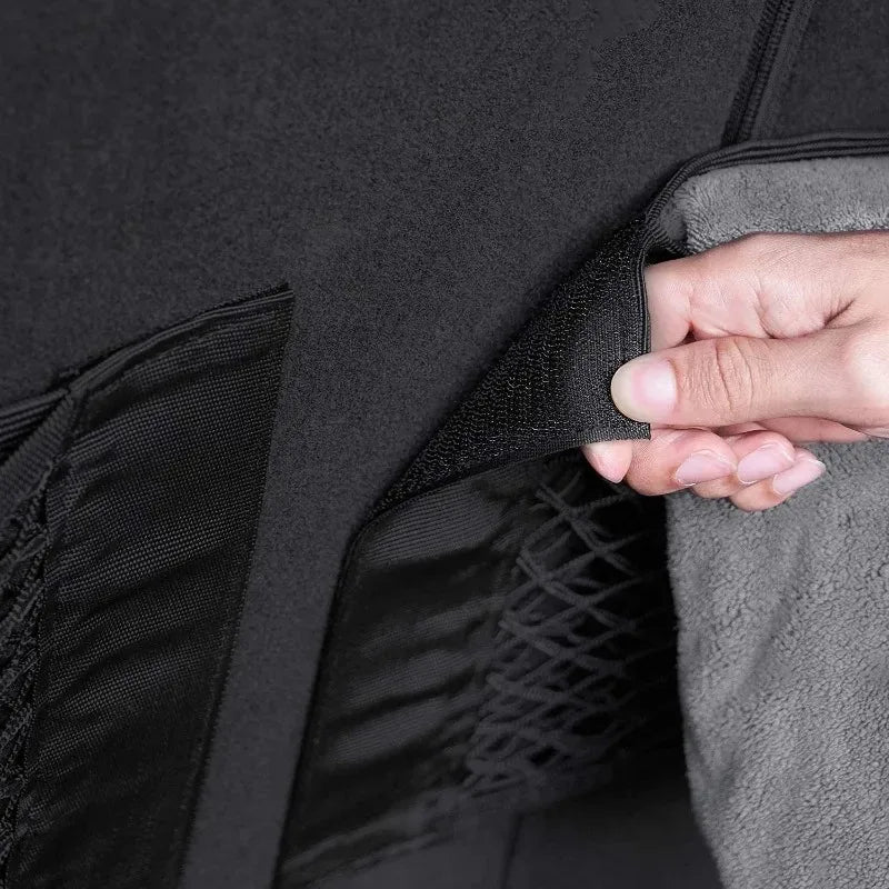 Car Rear Seat Back String Net Mesh Storage Pocket Organizer Mesh Interior Accessories Organizer Arrangement Tool Storage Zpaxo