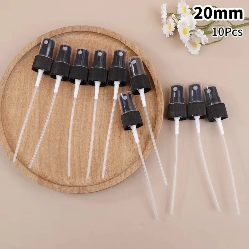 Plastic Spray Bottle Replacement Nozzles 18 20 Bottles Leak Proof Zpaxo 20-Black
