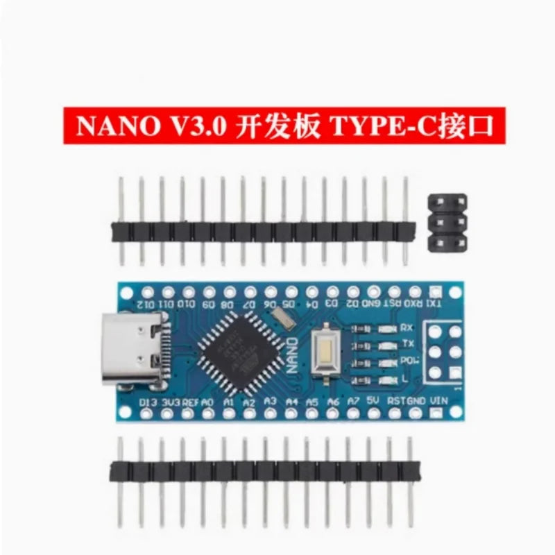 Compatible with 2014 version nano V3.0 ATMEGA328P improved version without solder board or wiring Zpaxo TYPE-C interface