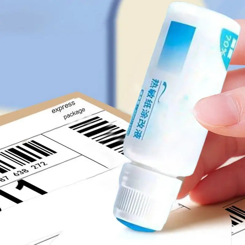 Privacy Protection Roller Portable Thermal Paper Data Fluid Stamper