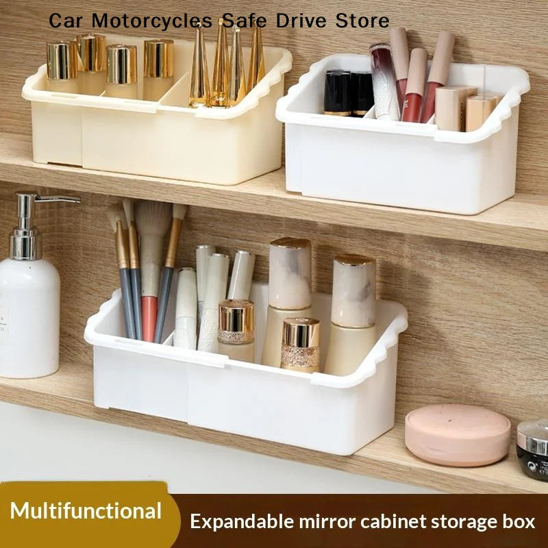 CM1 Multifunctional Adjustable Telescopic Storage Box Multi-purpose