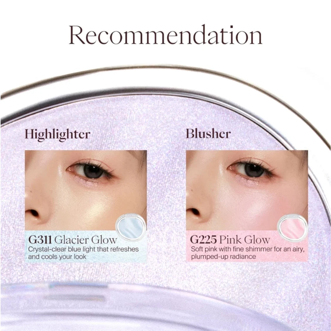 JOOCYEE Highlighter Blush Shimmer Stain Long-lasting Natural-looking Zpaxo