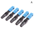 FTTH SC APC Single Mode UPC Fiber Optic Quick Connector Fast Field