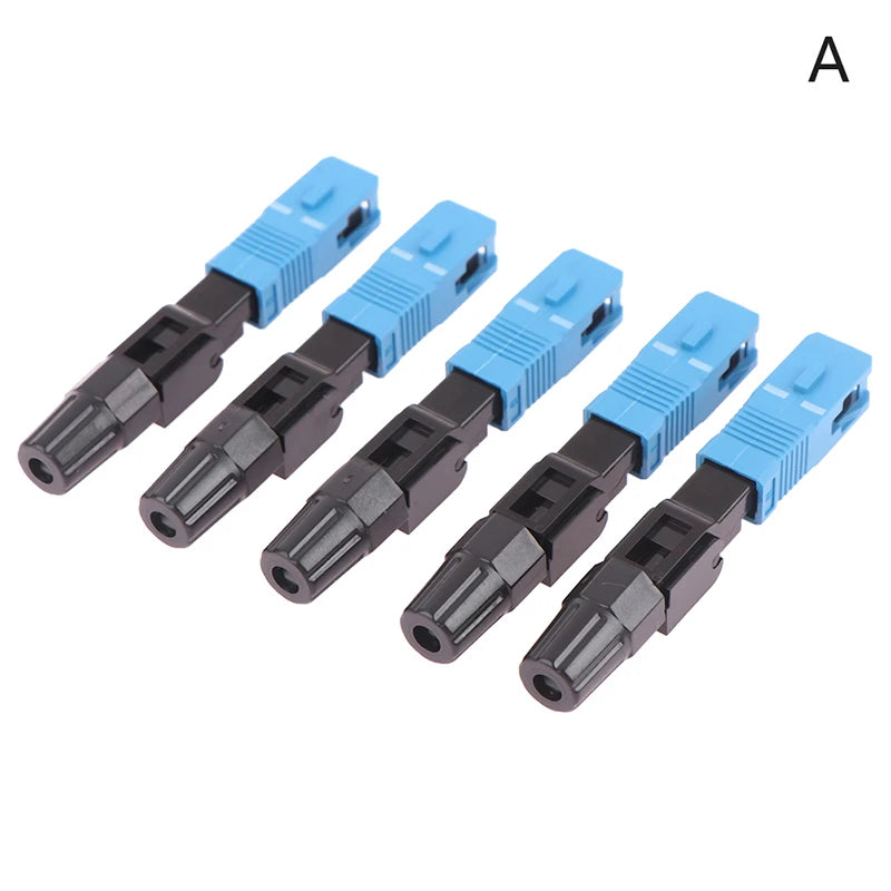 FTTH SC APC Single Mode UPC Fiber Optic Quick Connector Fast Field