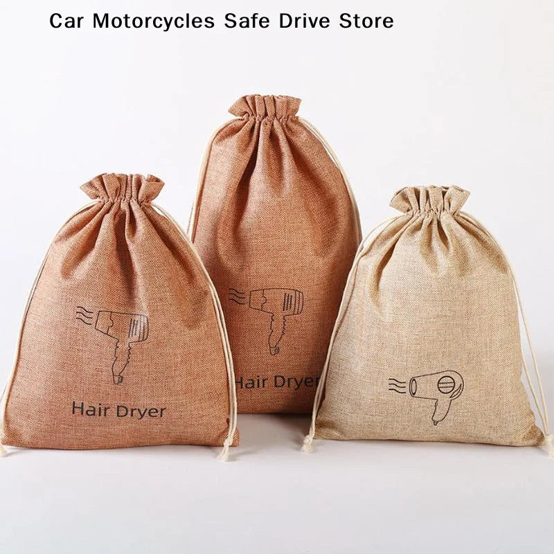 CMHair Dryer Storage Bag Drawstring Travel All Hair Tools Perfect