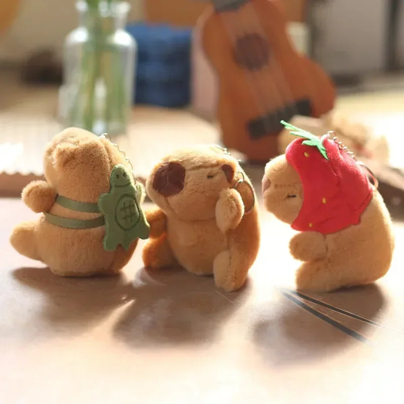 1- Water Dolphin Cotton Red Lovely Cute Creative Capybara Pendant