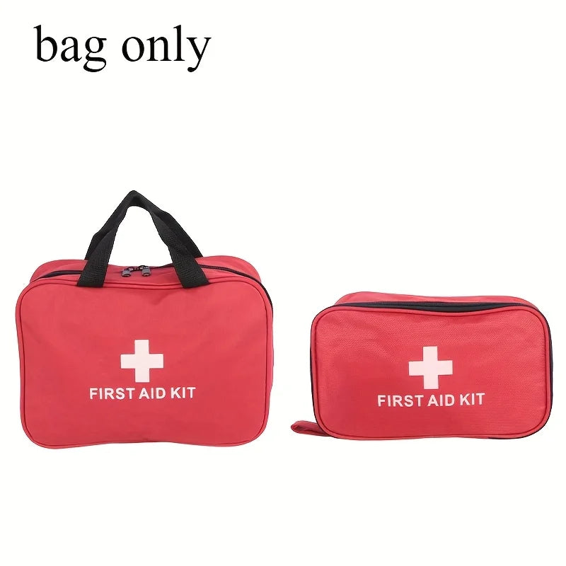 First Aid Kit Emergency Survival Bag Handbag Durable Trauma Bag Compact Rescue Tote Bag Portable Medicine Storage Bag Zpaxo Small n large