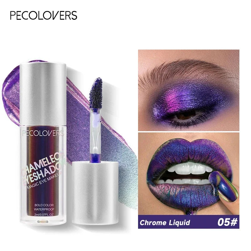 1 PC Powerful Color Chameleon Liquid Eyeshadow, Waterproof Sweatproof, Suitable for Bold and Exaggerated Makeup Zpaxo 05