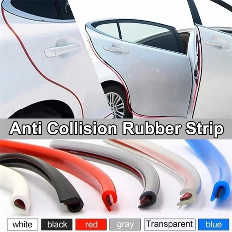 Car Door Edge Guard Strip – Anti-Scratch Rubber Protection