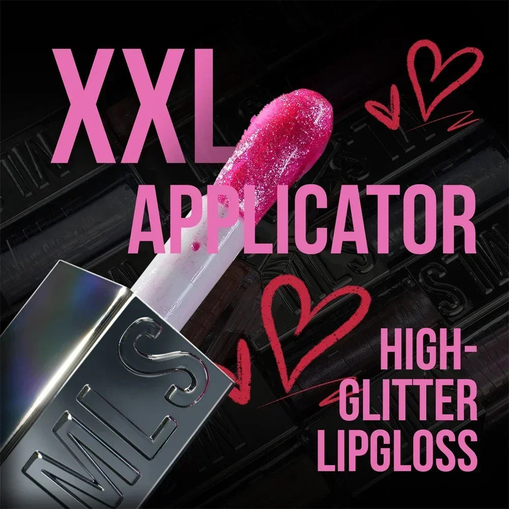 Flash Waterproof Diamond Shimmer Glitter Lip Gloss 6 Colors Sparkling Zpaxo