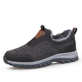 Autumn Men's Casual Shoes Cover Foot Outdoor Thick Sole Non-slip Zpaxo GRAY 44 China Mainland