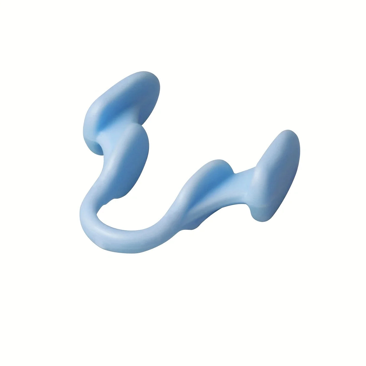 Anti-snoring Nose Clip Silicone Breathing Aid Swimmers Sleep Nasal Zpaxo Blue