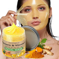 YUITIKUE Turmeric & Vitamin C Face Mask – Brightening Peel Face Peel Mask Zpaxo Default Title