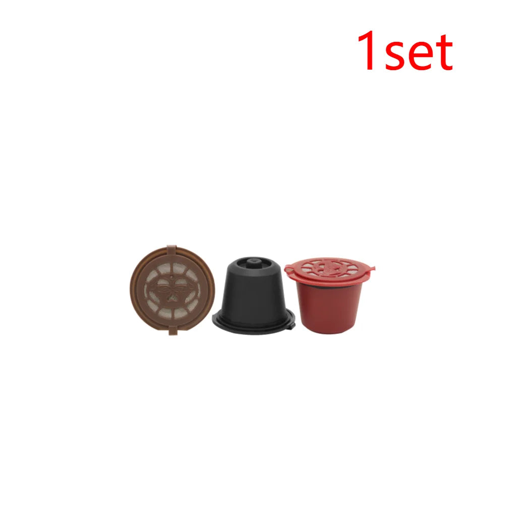 3- Fit Concept Le Cube Maestria Coffee Filter Cup Reusable Capsule Zpaxo Multicolor-3pcs