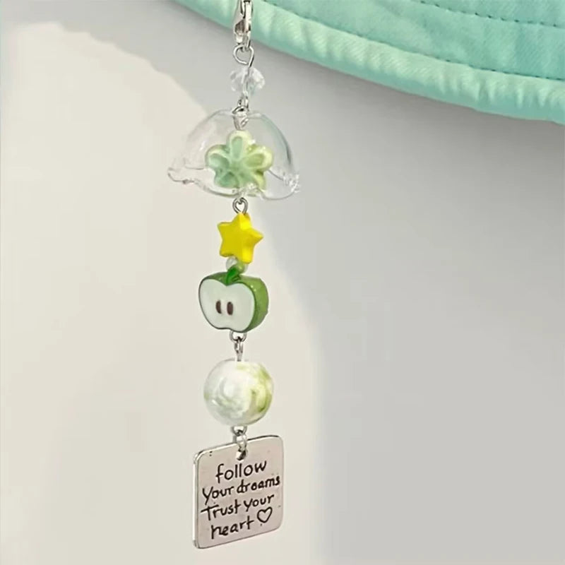 Wind Chime Pendant Keyring Mobile Phone Lanyard Y2k Bag Decorative