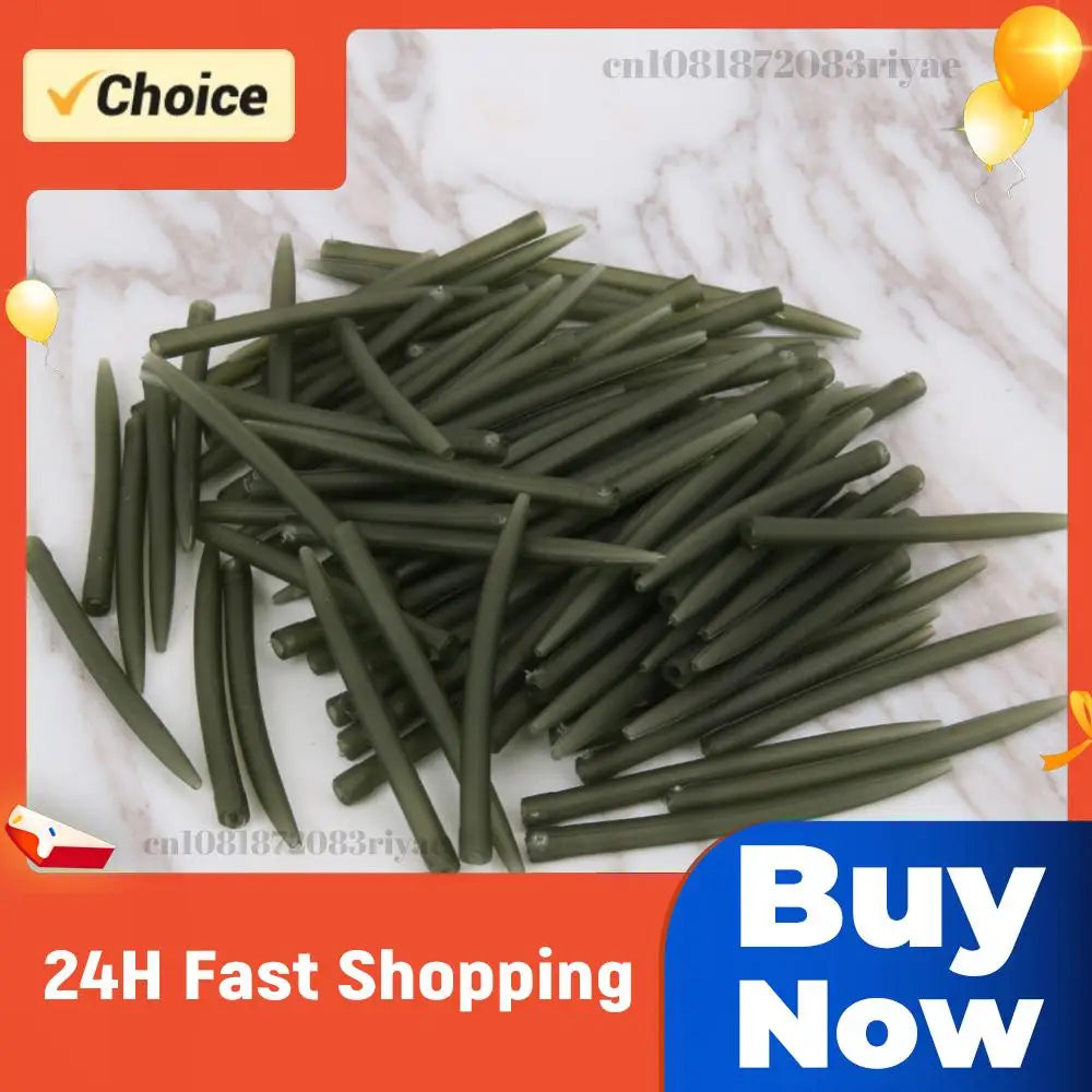 Terminal Carp Fishing Rubber Anti Tangle Sleeves Connect Hook Pesca