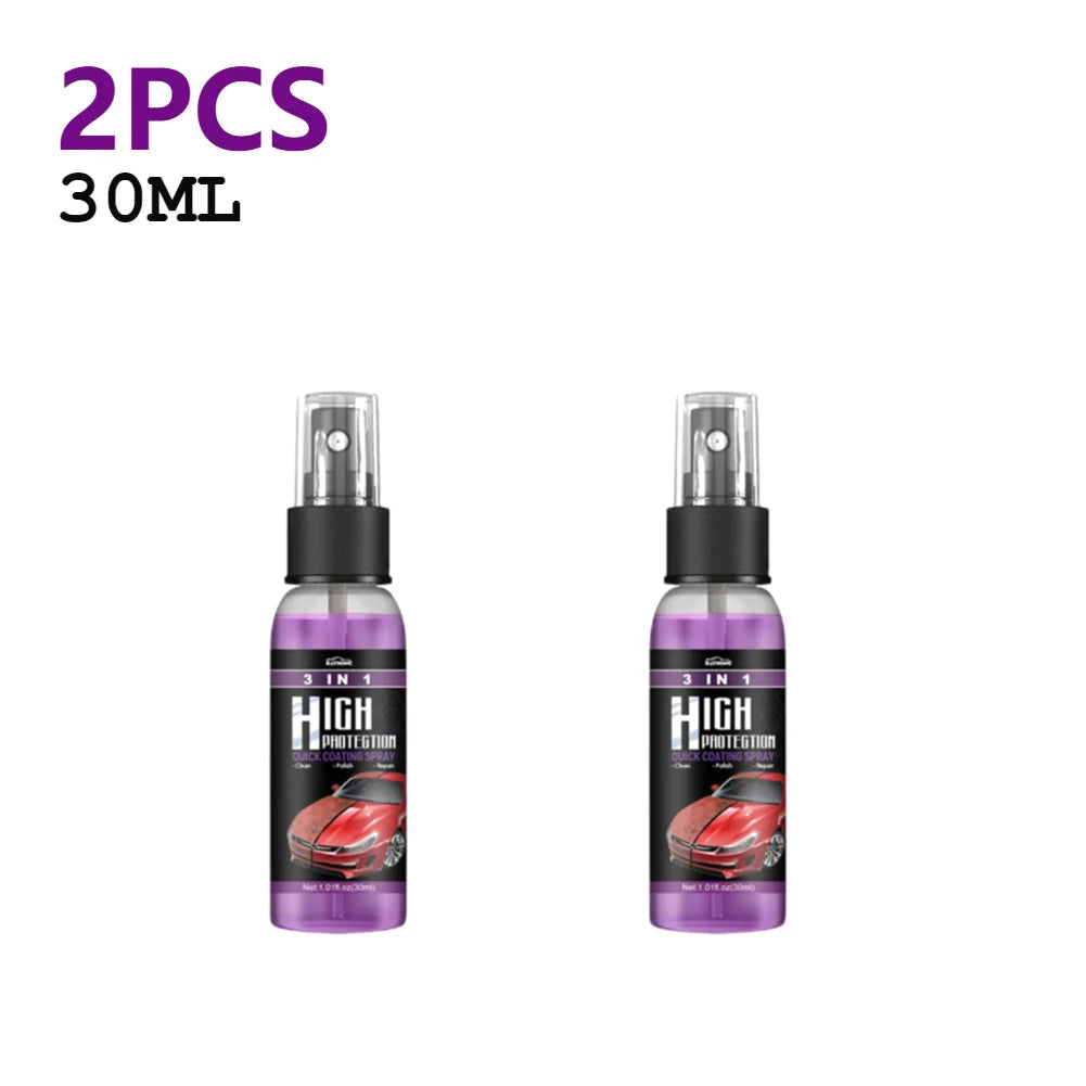 1 Car Ceramic Nano Coating Liquid Crystal Hydrophobic Layer Polishing Zpaxo 30ml 2PCS