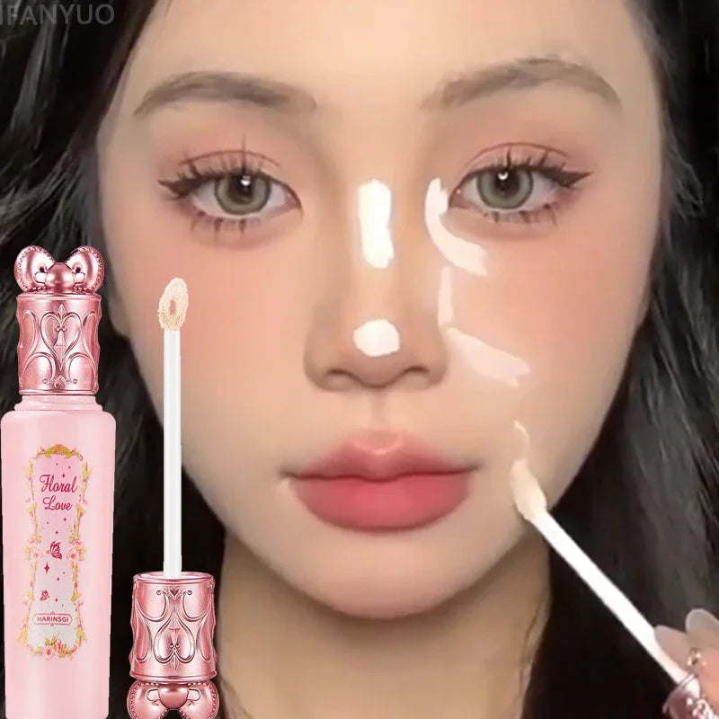 Pink Liquid Concealer Stick Whitening Lasting Moisturizing Cover Acne