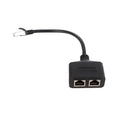 RJ45 Ethernet Adapter Cable Extension 1 to 2 Port for Home Office Excellent Connection Transmission Splitter Adapter Zpaxo Default Title