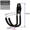 Wall-mounted Non-slip Storage Garage Heavy-duty Hook Heavy Garden Zpaxo A5