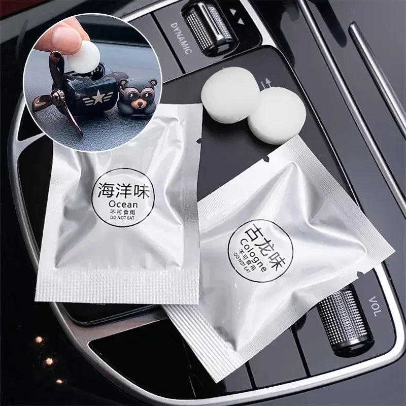 Car Air Vent Freshener Tablets – Solid Aromatherapy Refill Pack
