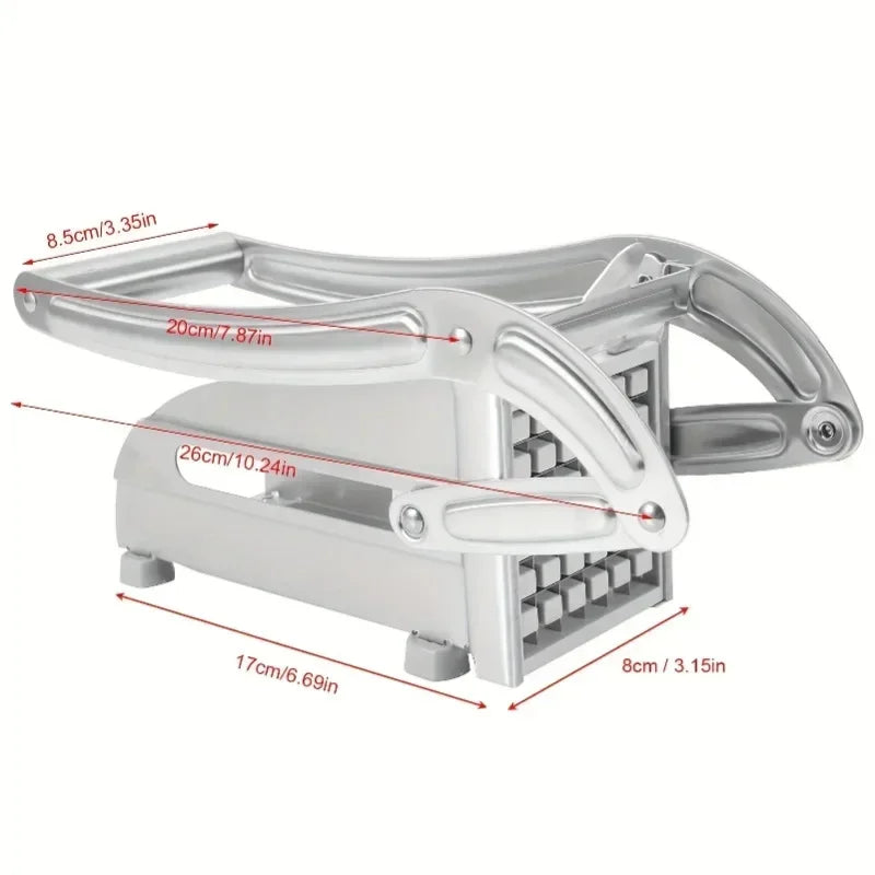 Multifunction Cutting Potato Machine Stainless Steel Cut Manual Vegetable Cutter Tool Potato Cut Cucumber Fruits And Vegetables Zpaxo