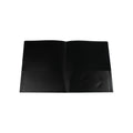 Plastic File Folder 2 Pockets & Business Card Slot | A4 Letter Plastic File Folder Zpaxo E