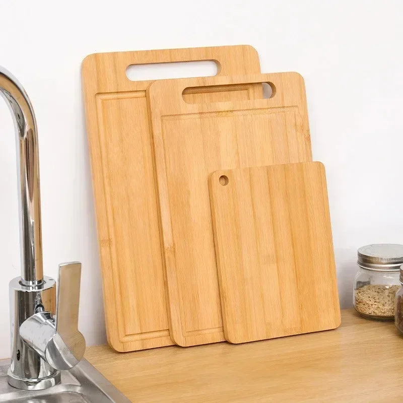 Wooden Cutting Board Kitchen Cutting Board for Meat Totally Bamboo Food Cutting Table Thickened Fruit Vegetable Chopping Panel Y Zpaxo