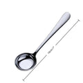 Stainless Steel Round Spoon Net Red Golden Dinner Long Handle Zpaxo 1PCS