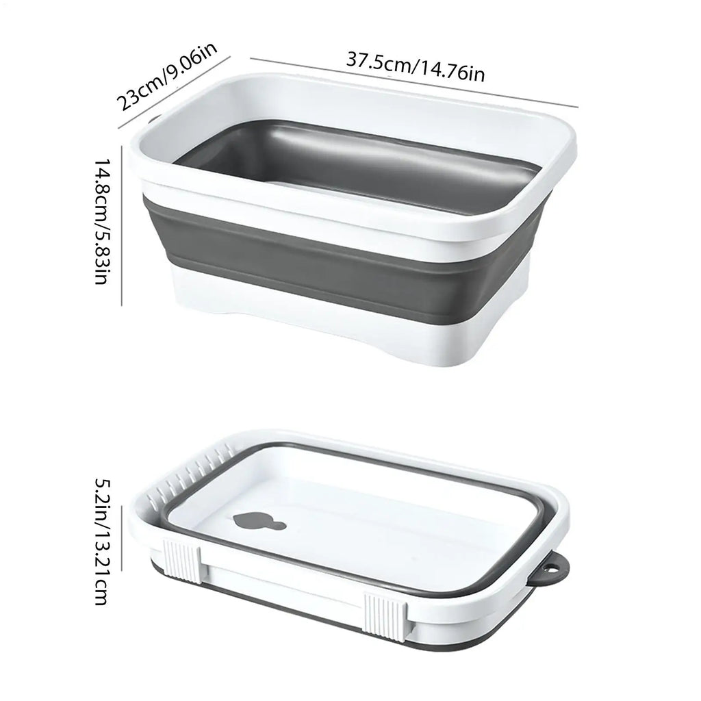 Foot Bath Pool Portable Non-slip Wash Basin Swimming Feet Tray