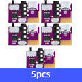 5W Bluetooth 5.4 Audio Amplifier Board – TWS Stereo Pairing, 3.5-5V Wide Voltage Input (USB/Lithium Powered) for DIY Speakers Zpaxo 5pcs