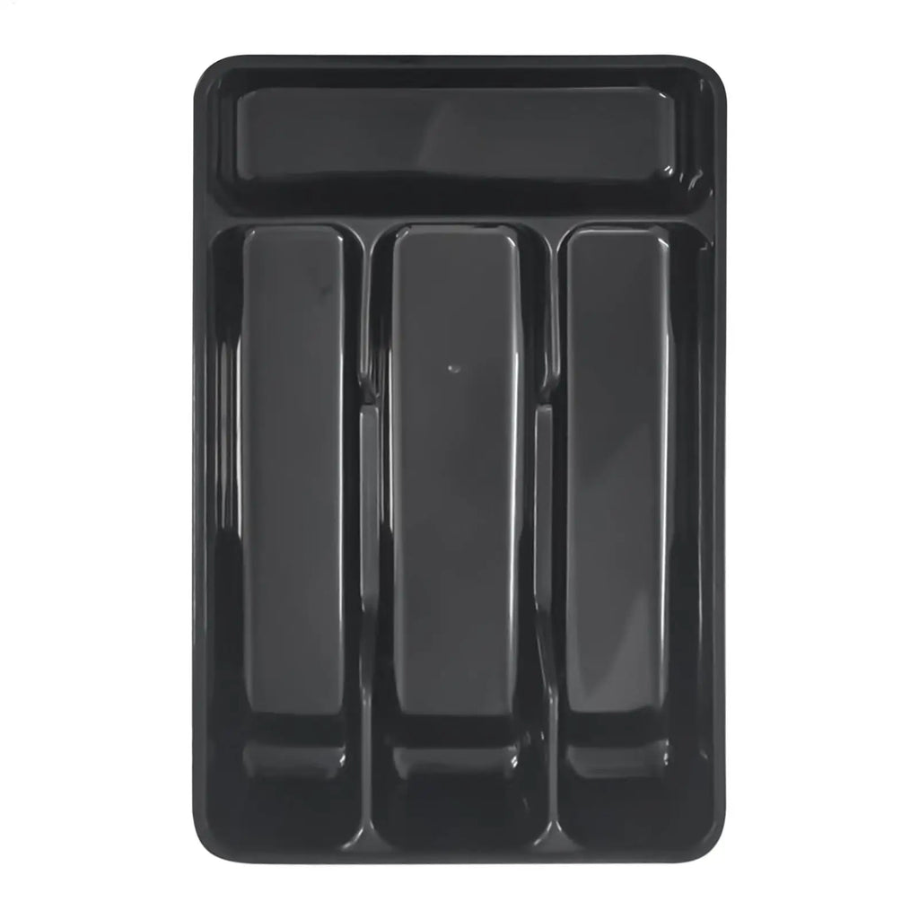 Silverware Tray Drawer Flatware Organizer Compact Holder 4